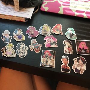 Tattooed Princess Sticker Bundle